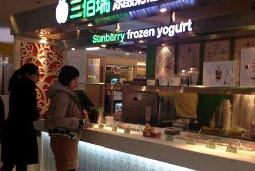 三佰瑞冻酸奶加盟店